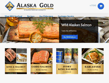 Tablet Screenshot of alaskagoldbrand.com